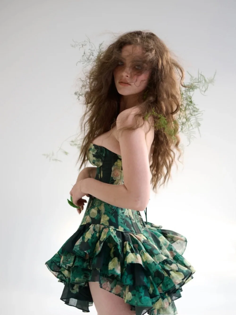 NWOT XS Selkie silk enchantment mini skirt - Picture 5 of 9